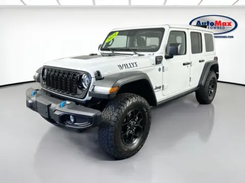 More photos of 2024 Jeep Wrangler Willys 4xe at AutoMax Preowned Framingham, MA