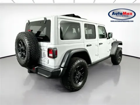Photos of 2024 Jeep Wrangler Willys 4xe for sale in Framingham, MA at AutoMax Preowned Framingham