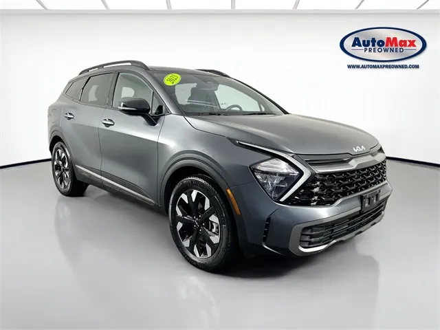 Gray 2023 Kia Sportage Plug-In Hybrid X-Line for sale in Framingham, MA