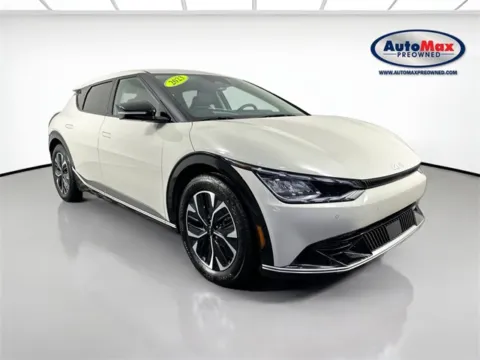 White 2023 Kia EV6 Wind for sale in Framingham, MA