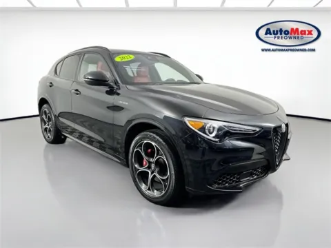 Black 2022 Alfa Romeo Stelvio Veloce for sale in Framingham, MA