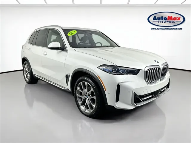 White 2024 BMW X5 xDrive40i for sale in Framingham, MA