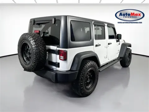 Photos of 2018 Jeep Wrangler JK Unlimited Sport for sale in Framingham, MA at AutoMax Preowned Framingham