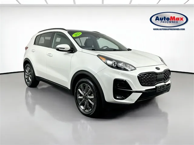 White 2022 Kia Sportage Nightfall for sale in Framingham, MA