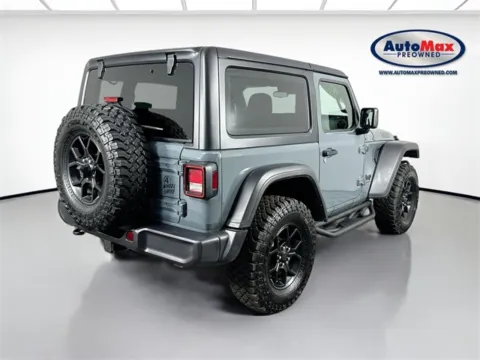 Photos of 2025 Jeep Wrangler Willys for sale in Framingham, MA at AutoMax Preowned Framingham