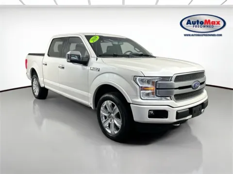 White 2019 Ford F-150 Platinum for sale in Framingham, MA
