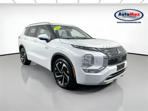White 2023 Mitsubishi Outlander PHEV SEL for sale in Framingham, MA