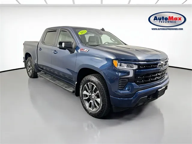 Blue 2022 Chevrolet Silverado 1500 RST for sale in Framingham, MA