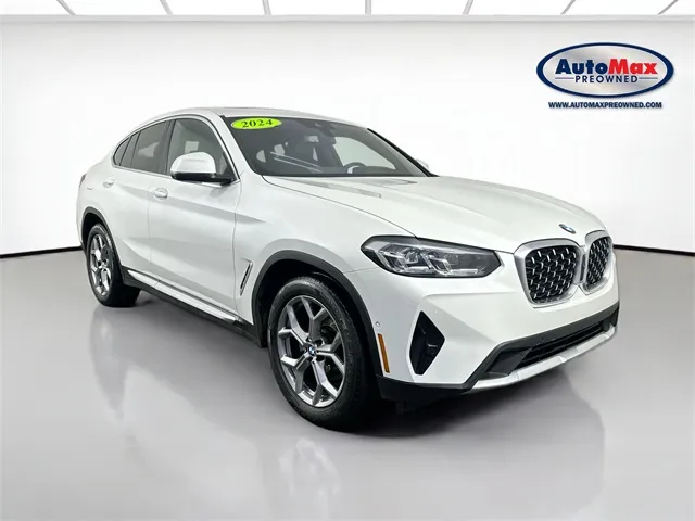 White 2024 BMW X4 xDrive30i for sale in Framingham, MA