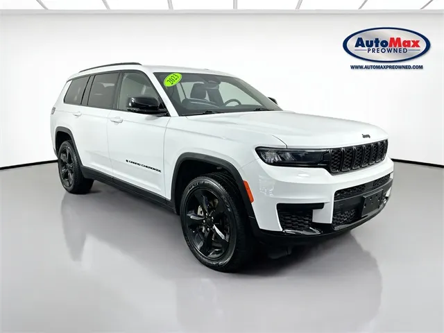 White 2023 Jeep Grand Cherokee L Altitude for sale in Framingham, MA
