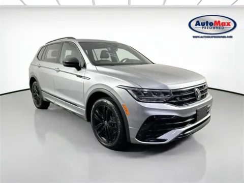 Silver 2022 Volkswagen Tiguan 2.0T SE R-Line Black for sale in Framingham, MA