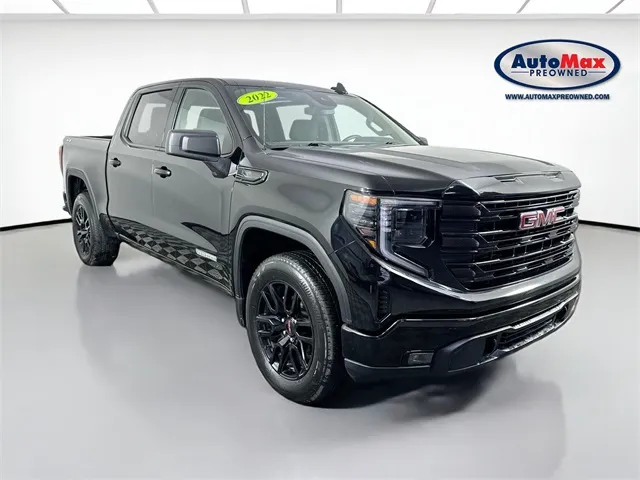 Black 2022 GMC Sierra 1500 Elevation for sale in Framingham, MA