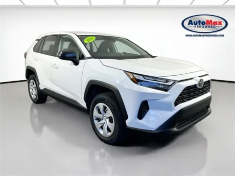White 2024 Toyota RAV4 LE for sale in Framingham, MA