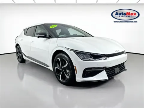 White 2023 Kia EV6 GT-Line for sale in Framingham, MA