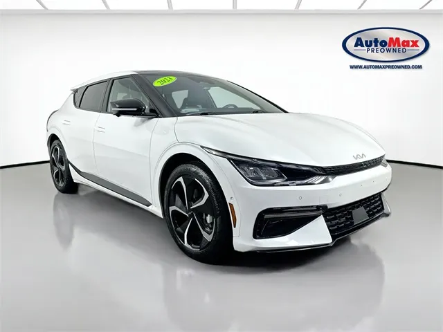 White 2023 Kia EV6 GT-Line for sale in Framingham, MA