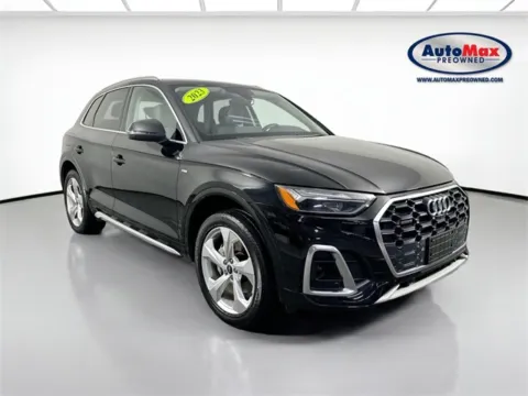 Black 2023 Audi Q5 45 S line Premium Plus for sale in Framingham, MA