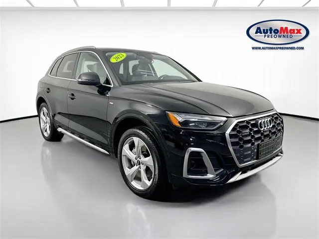 Black 2023 Audi Q5 45 S line Premium Plus for sale in Framingham, MA