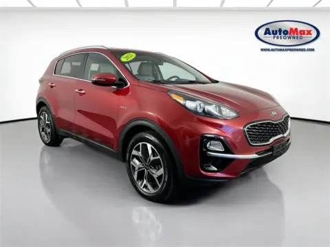 Red 2021 Kia Sportage EX for sale in Framingham, MA
