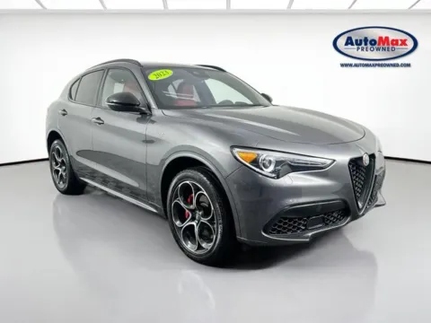 Gray 2023 Alfa Romeo Stelvio Veloce for sale in Framingham, MA