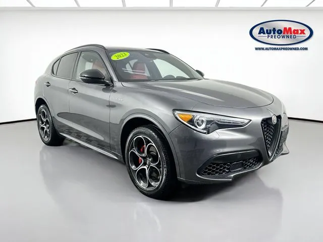 Gray 2023 Alfa Romeo Stelvio Veloce for sale in Framingham, MA