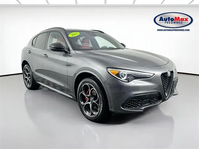 Gray 2023 Alfa Romeo Stelvio Veloce for sale in Framingham, MA
