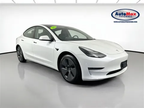 White 2022 Tesla Model 3 Long Range for sale in Framingham, MA