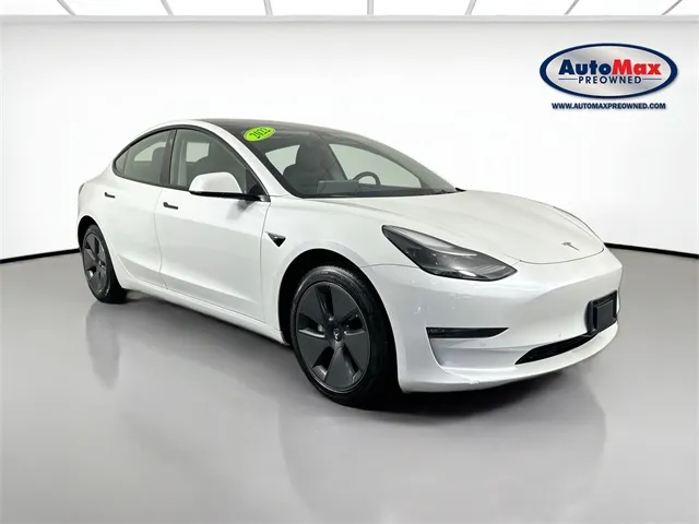 White 2022 Tesla Model 3 Long Range for sale in Framingham, MA