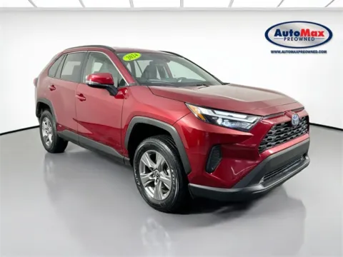 Red 2024 Toyota RAV4 Hybrid XLE for sale in Framingham, MA