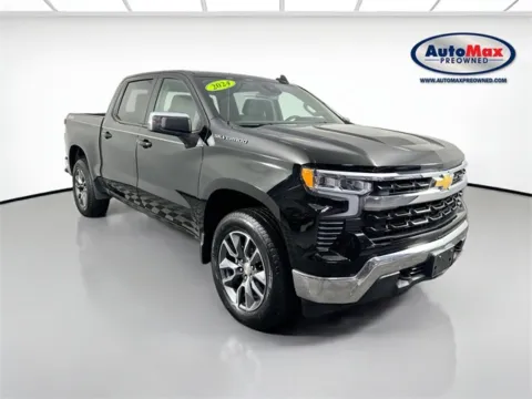 Black 2024 Chevrolet Silverado 1500 LT for sale in Framingham, MA