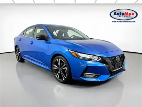 Blue 2021 Nissan Sentra SR for sale in Framingham, MA