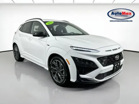 White 2022 Hyundai Kona N Line for sale in Framingham, MA
