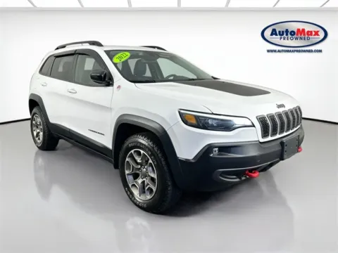 White 2022 Jeep Cherokee Trailhawk for sale in Framingham, MA