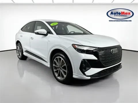 White 2022 Audi Q4 e-tron Premium Plus for sale in Framingham, MA