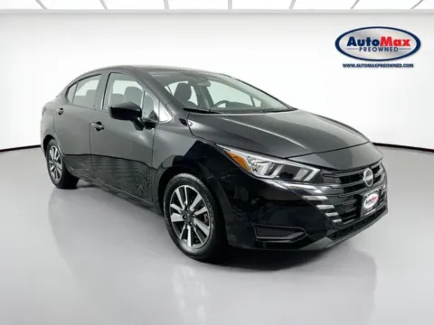 Black 2023 Nissan Versa 1.6 SV for sale in Marlborough, MA