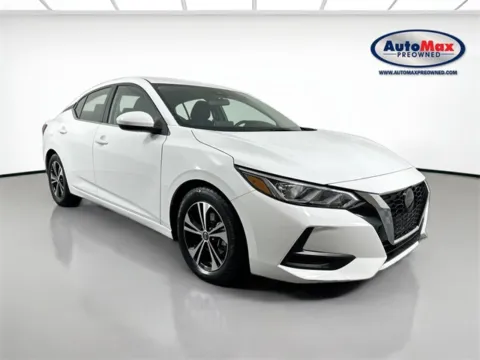 White 2023 Nissan Sentra SV for sale in Marlborough, MA