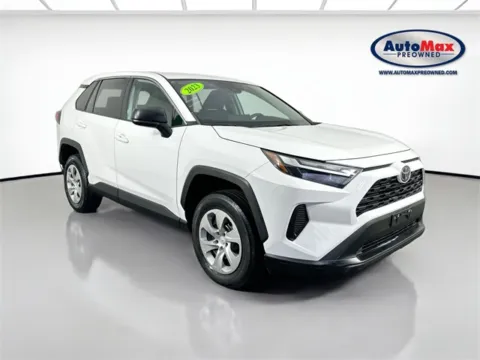 White 2023 Toyota RAV4 LE for sale in Marlborough, MA