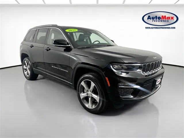 Black 2022 Jeep Grand Cherokee Limited for sale in Marlborough, MA