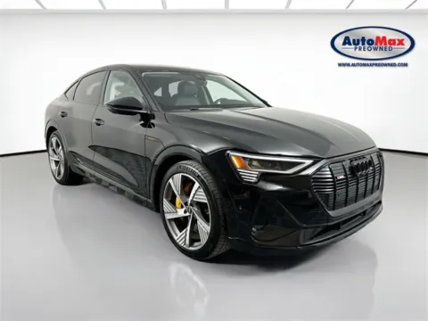 Black 2022 Audi e-tron Sportback S line Prestige for sale in Marlborough, MA