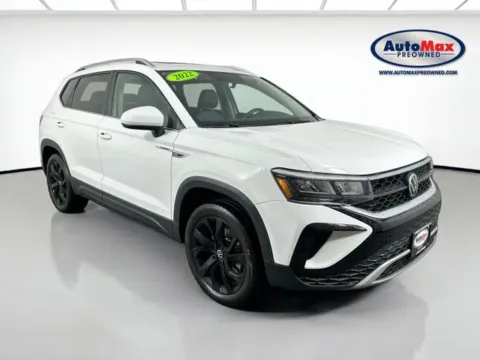 White 2022 Volkswagen Taos 1.5T SE for sale in Marlborough, MA