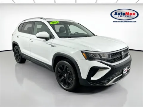 White 2022 Volkswagen Taos 1.5T SE for sale in Marlborough, MA