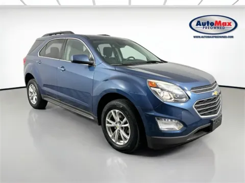 Blue 2016 Chevrolet Equinox LT for sale in Marlborough, MA