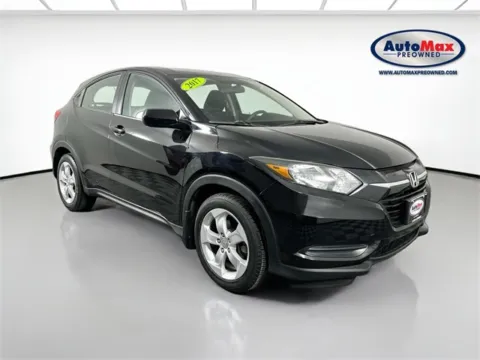 Black 2017 Honda HR-V LX for sale in Marlborough, MA