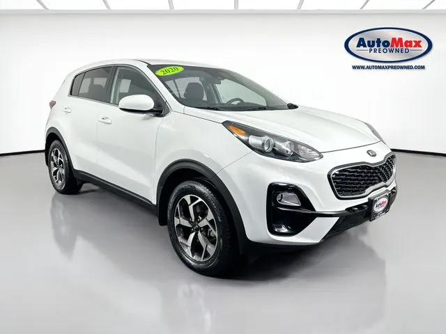 White 2020 Kia Sportage LX for sale in Marlborough, MA