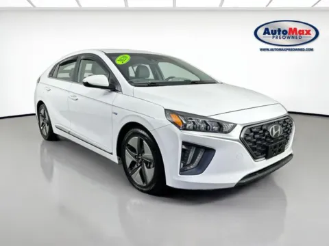 White 2020 Hyundai Ioniq Hybrid SEL for sale in Marlborough, MA