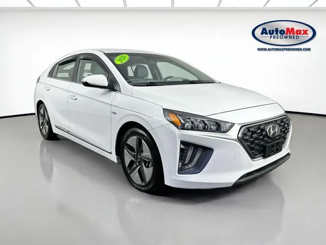White 2020 Hyundai Ioniq Hybrid SEL for sale in Marlborough, MA