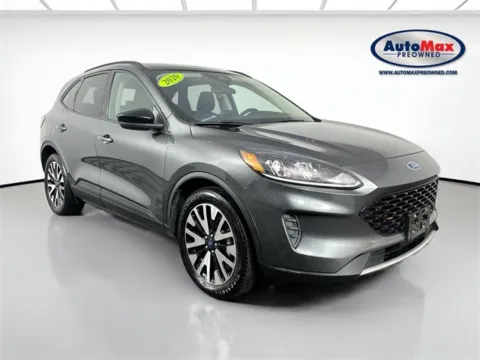 Gray 2020 Ford Escape SE Sport Hybrid for sale in Marlborough, MA
