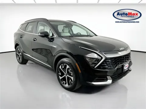 Black 2023 Kia Sportage Hybrid EX for sale in Marlborough, MA