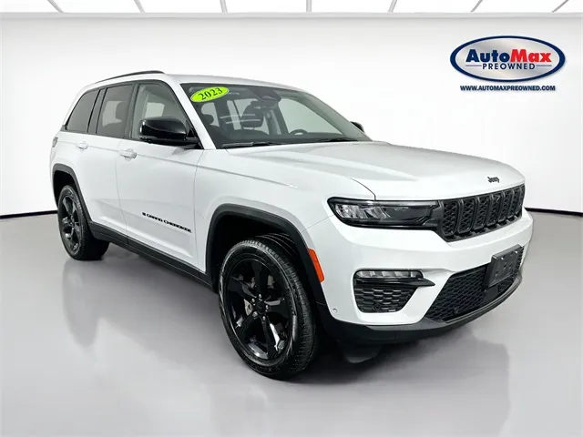 White 2023 Jeep Grand Cherokee Limited for sale in Marlborough, MA