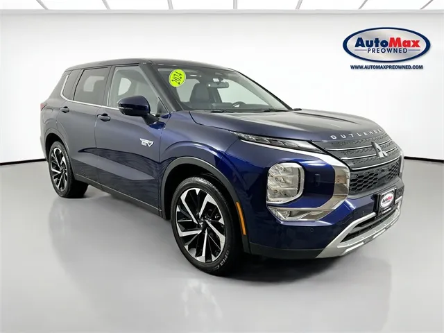 Blue 2024 Mitsubishi Outlander PHEV SE for sale in Marlborough, MA
