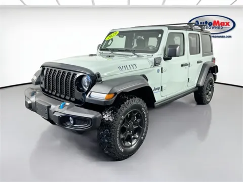 More photos of 2023 Jeep Wrangler Willys 4xe at AutoMax Marlborough, MA